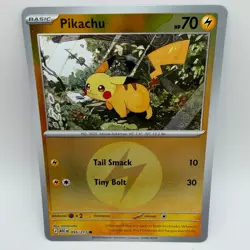 Pokemon TCG Pikachu Energy Symbol Reverse Holo ME: Ascended Heroes 055/217 NM - Image 1