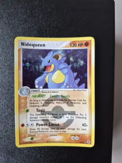 POKEMON NIDOQUEEN REVERSE HOLO EX FIRE RED & LEAF GREEN 9/112 ENG NM NO CHARIZAR - Image 1