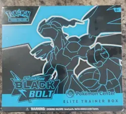 Pokemon TCG Scarlet & Violet Black Bolt Pokemon Center ETB Sealed - Image 1