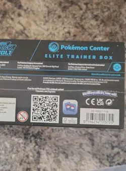 Pokemon TCG Scarlet & Violet Black Bolt Pokemon Center ETB Sealed - Image 4