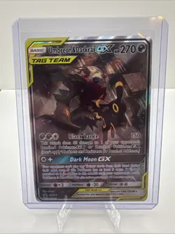 Pokemon Umbreon & Darkrai GX Tag Team SM241 Sm Holo - Image 1