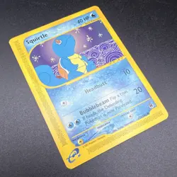 Pokemon TCG Squirtle 131/165 Expedition Base Set Common 2002 - Image 1