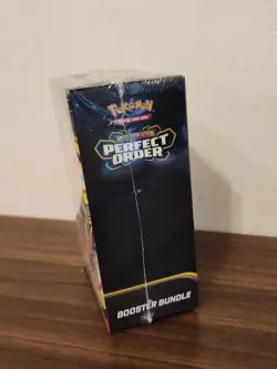 Pokemon TCG: Mega Evolution—Perfect Order Booster Bundle 6 Booster Packs Sealed - Image 3