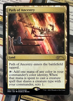 MTG Path of Ancestry Magicfest Promo Land Regular non-foil - Image 1