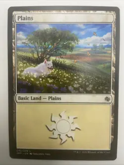 MTG Plains NM (DOG) Jumpstart ENGLISH 045/078 Magic The Gathering - Image 1