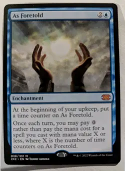 As Foretold Double Masters 2022 - MTG MYTHIC - Image 1