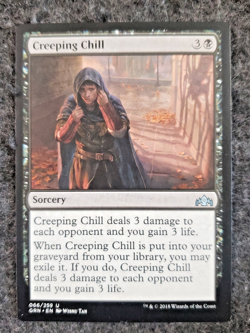 Creeping Chill Magic the Gathering Guilds of Ravnica MTG (DS3D1K7) - Image 1