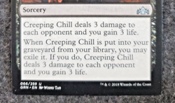 Creeping Chill Magic the Gathering Guilds of Ravnica MTG (DS3D1K7) - Image 5