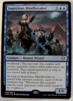 Imperious Mindbreaker Commander: Innistrad: Crimson Vow - MTG RARE - Image 1