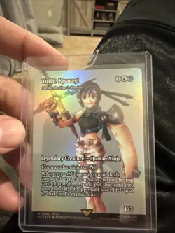 Yuffie Kisaragi Yuriko the Tiger's Shadow FOIL Showcase Final Fantasy MTG Magic - Image 1