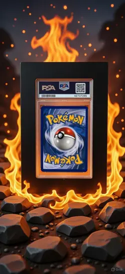 Charizard 100/106 EX Flashfire Full Art PSA 9 - Pokemon Card & Custom Frame - Image 2