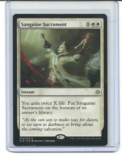 Sanguine Sacrament - Ixalan - Magic the Gathering - Image 1