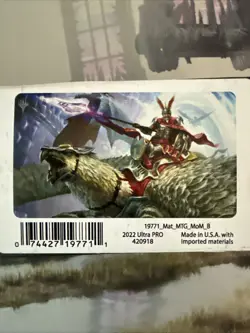 March of the Machine Sidar Jabari of Zhalfir Standard Gaming Playmat for Magic - Image 2