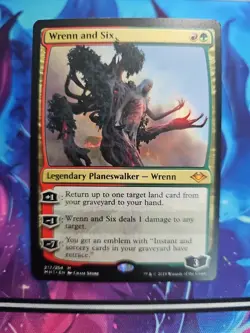 Magic Gathering-MTG-Wrenn and Six-Modern Horizons-PACK FRESH-NON FOIL - Image 1