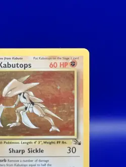 Kabutops 9/62 1st Edition Fossil Set Holo Rare Pokemon Card 1999 WOTC TCG NM - Image 5