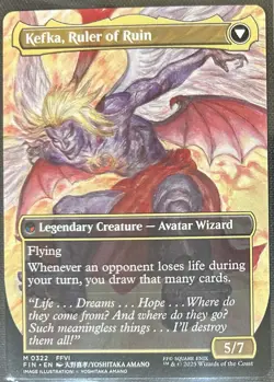 Kefka, Court Mage 322 Mythic Borderless Regular Final Fantasy MTG - Image 2