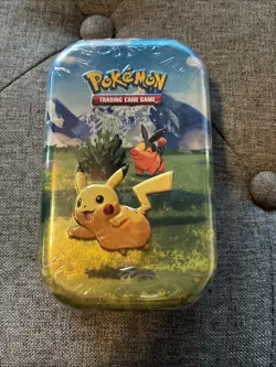 Pokemon TCG Mega Evolution: Ascended Heroes Mini Tin New Sealed Pikachu (NEW) - Image 1