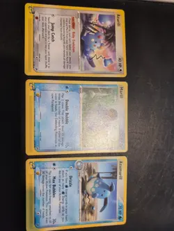 POKEMON TCG CARDS AZURILL + MARILL - AZUMARILL 31/100 EX SANDSTORM NM/VLP - Image 1