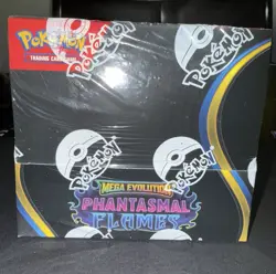 Pokemon TCG Mega Evolution Phantasmal Flames Booster Box New/Sealed - Image 1