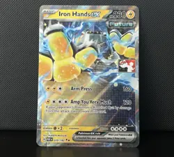 Iron Hands EX 070/182 Stamped Play! Prize Pack Series 6 Pokemon TCG NM - Image 1