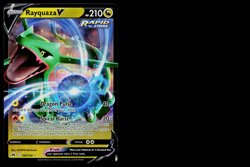 Rayquaza V 100/159 Holo Rare V Crown Zenith Pokemon Near Mint - Image 1