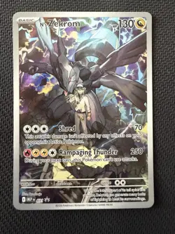 N's Zekrom 031 Holo Rare Pokemon Ascended Heroes NM - Image 1