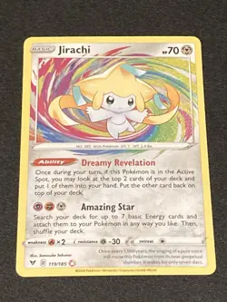 Pokemon - Jirachi Amazing Rare - Vivid Voltage 119/185 - Read - Image 1