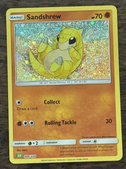 🟤 Sandshrew 008/034 CLV 🟤 Pokemon TCG Classic Collection NM Holo - Image 1