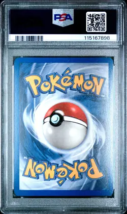 2004 POKEMON EX TEAM ROCKET RETURNS #71 RATTATA-REVERSE FOIL PSA 8 - Image 2