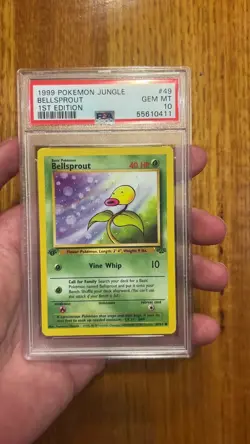 1999 Pokemon Jungle 1st Edition #49 Bellsprout PSA 10 - Image 2