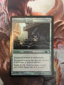 Whispersilk Cloak (M11) Foil MTG NM - Image 1