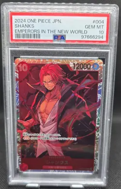 2024 One Piece Shanks Emperors In The New World JPN PSA 10 - Image 1