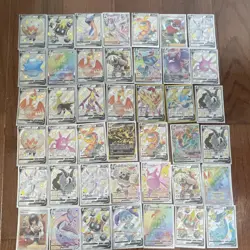 Pokemon TCG Shining Fates Shiny Holo V/VMAX Card Lot 42 Full Art English Cards - Image 1