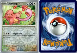Lickitung 108/165 151 Common Reverse Holo Near Mint - Pokemon Card - Image 3