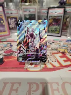 Mewtwo V #72/78 Pokemon Go | Full Art Alternative | Ultra Rare Pokemon Card - Image 1