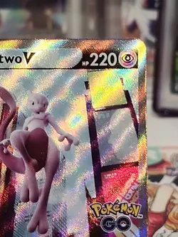 Mewtwo V #72/78 Pokemon Go | Full Art Alternative | Ultra Rare Pokemon Card - Image 4