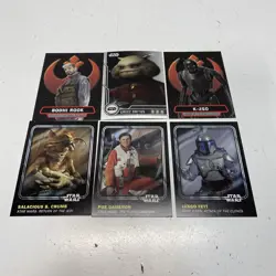 Mixed 2012-2025 Topps Star Wars Trading Card Bundle (Set Of 50) - Image 3