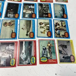 Mixed 1977 Topps Star Wars Trading Card Bundle (Set Of 30) - Image 3