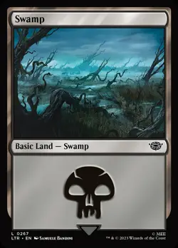 Swamp (267) The Lord of the Rings: Tales of Middle-earth LTR MTG Magic - Image 1