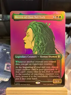 Meren of Clan Nel Toth (Borderless) Commander Masters Foil - Image 1