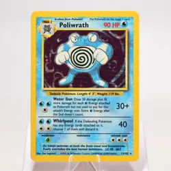 Pokemon TCG - Poliwrath 13/102 Base Set Holo Rare WOTC - EXC/NM - Image 2