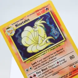 Pokemon TCG - Ninetales 12/102 Base Set Holo Rare WOTC - EXC - Image 1