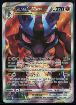 Lucario VSTAR SWSH291 Sword & Shield Promo Promo Holo Pokemon - Image 1