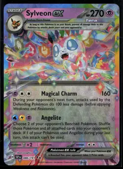 Sylveon ex 086/191 Surging Sparks Double Rare Pokemon - Image 1