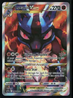 Lucario VSTAR SWSH291 Sword & Shield Promo Promo Holo Pokemon - Image 1