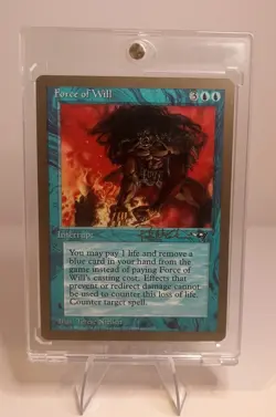 Vintage MTG Force of Will (Paul McCabe - 1997) World Championship Decks NM - Image 1