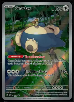 Snorlax 051 Scarlet & Violet Promo Promo Holo Pokemon - Image 1