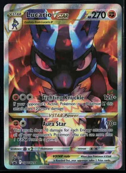 Lucario VSTAR SWSH291 Sword & Shield Promo Promo Holo Pokemon - Image 1