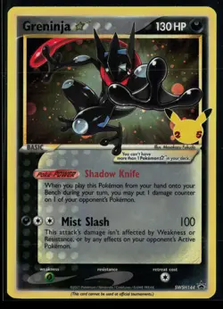 Greninja Star SWSH144 Sword & Shield Promo Promo Holo Pokemon - Image 1