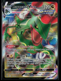 Rayquaza VMAX 101/159 Crown Zenith Rare VMAX Holo Pokemon - Image 1
